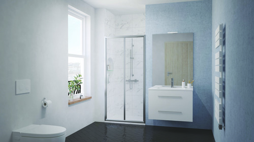 Paroi de douche porte pliante enlok 80cm - ELMER